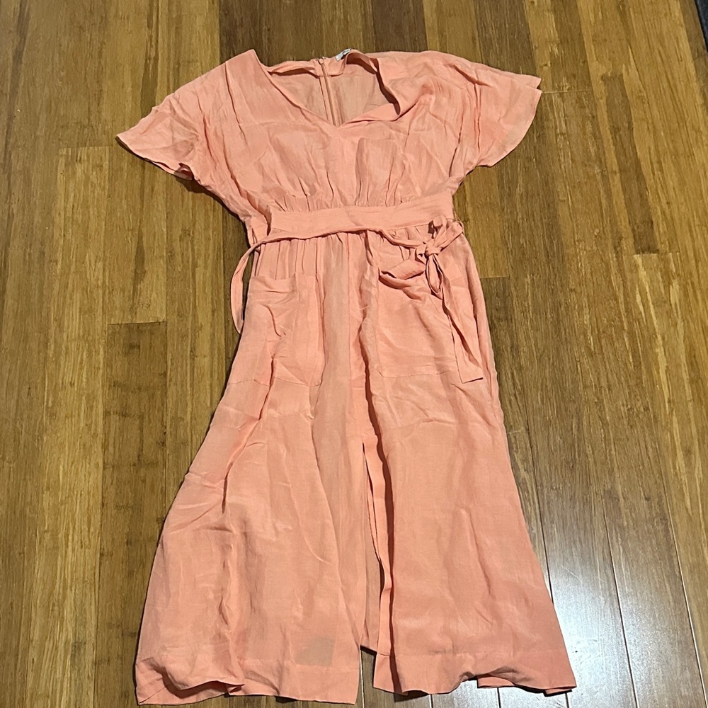 LAST CHANCE OFFER: Madewell Peach Midi Dress